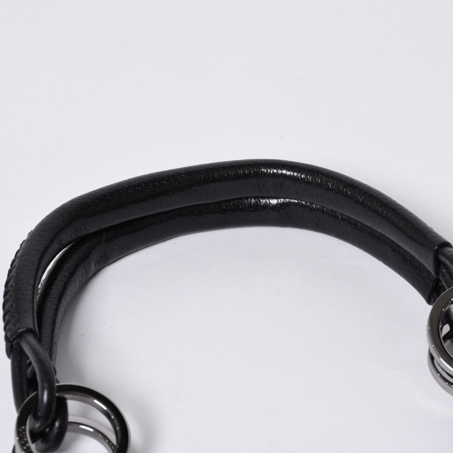 Gucci Handbag GG Canvas Leather Black Gold — view 7