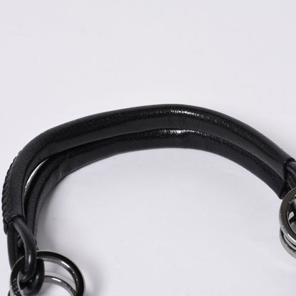 Gucci Handbag GG Canvas Leather Black Gold — view 7