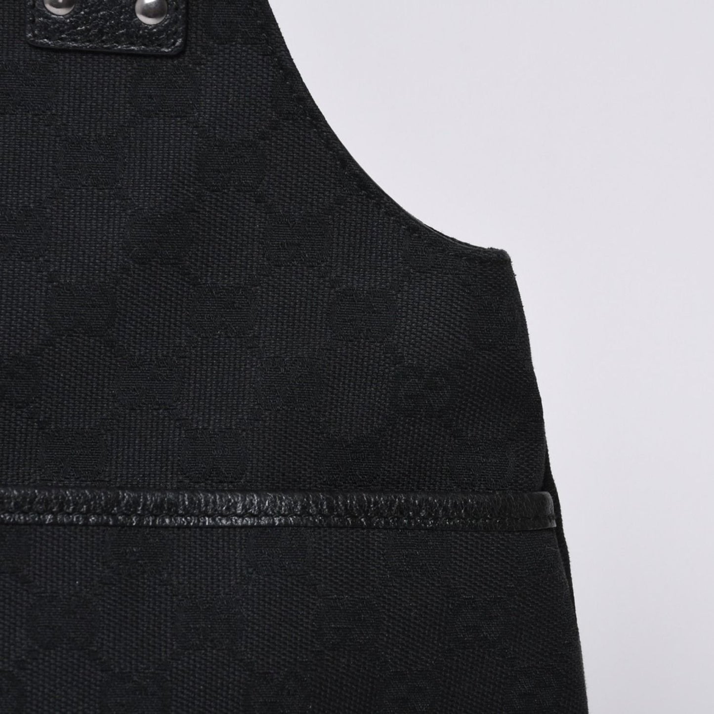 Gucci Handbag GG Canvas Leather Black Gold — view 5