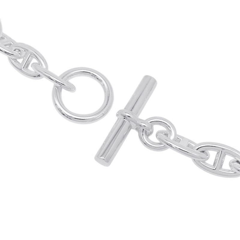 Hermes Necklace Chaine D'ancre GM 29 Links Silver