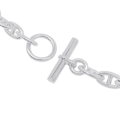 Hermes Necklace Chaine D'ancre GM 29 Links Silver