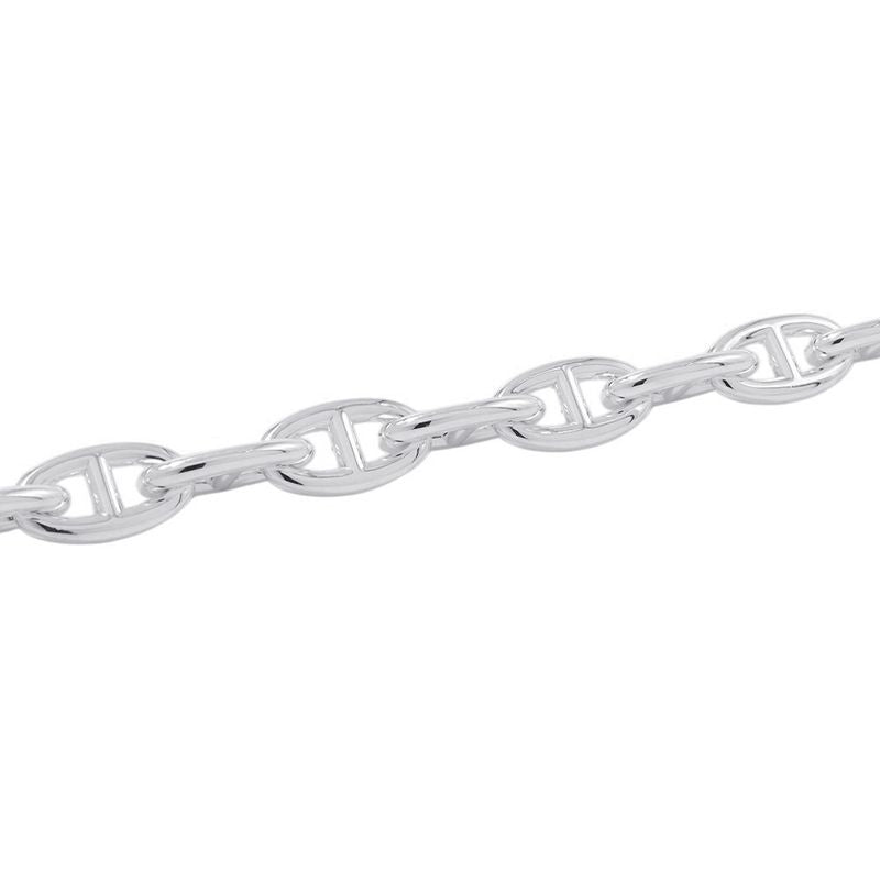 Hermes Necklace Chaine D'ancre GM 29 Links Silver