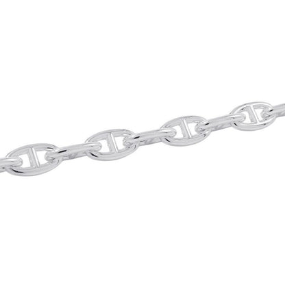 Hermes Necklace Chaine D'ancre GM 29 Links Silver