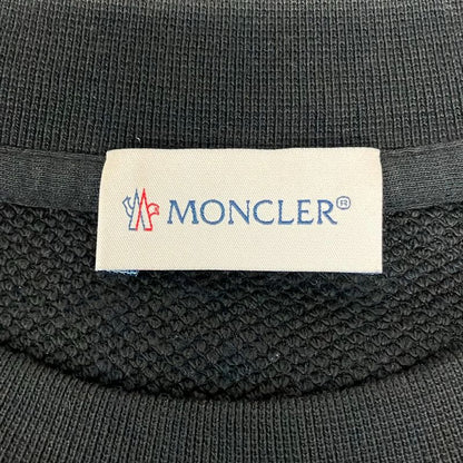 Moncler Trainer L Black Long Sleeve Logo Line Stone