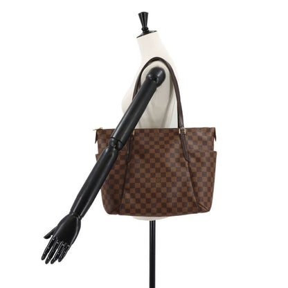 Louis Vuitton Damier Totally MM Tote Ebene Brown