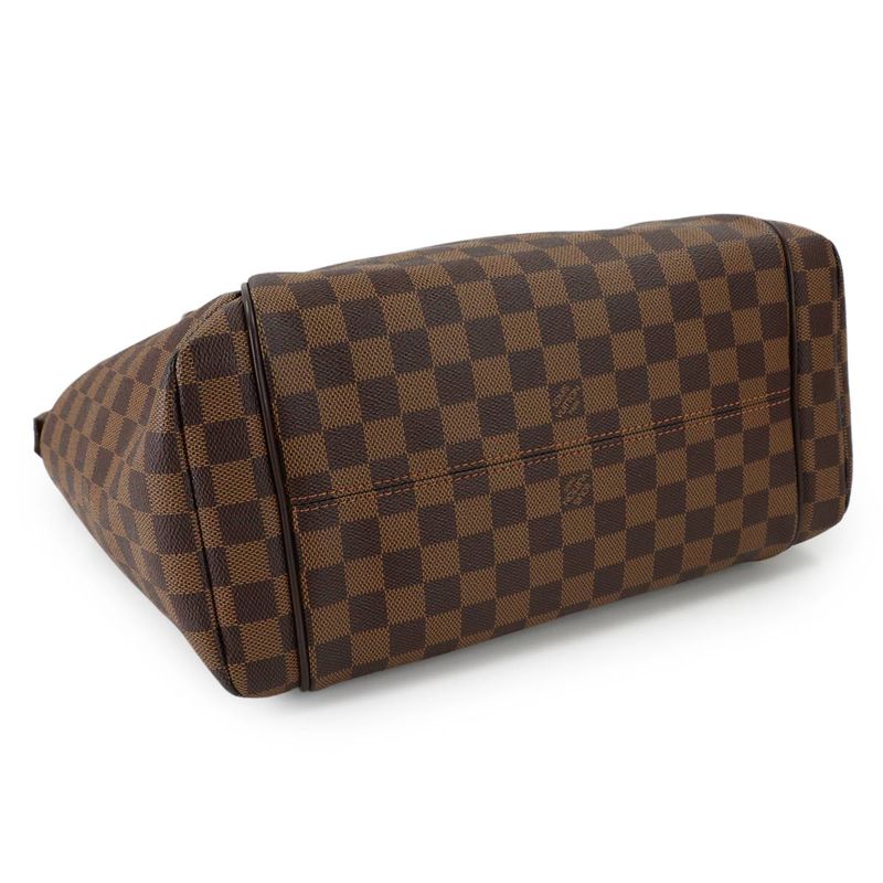 Louis Vuitton Damier Totally MM Tote Ebene Brown
