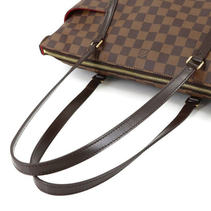 Louis Vuitton Damier Totally MM Tote Ebene Brown