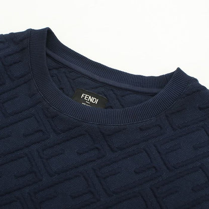 Fendi Jersey Sweatshirt Embossed Knit
