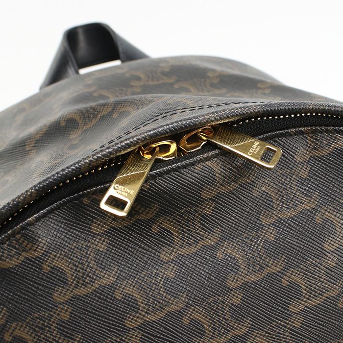 Celine Backpack Triomphe Canvas