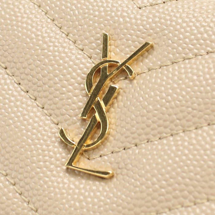 Saint Laurent Tiny Wallet Monogram Origami Trifold Calfskin