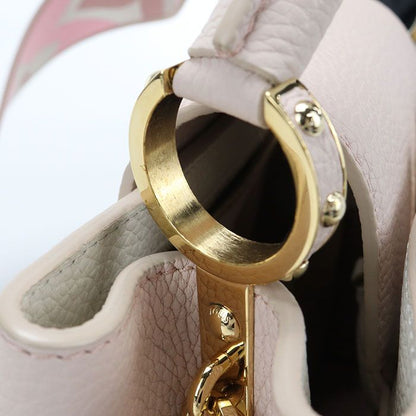 Louis Vuitton Capucines PM Taurillon Handbag Leather