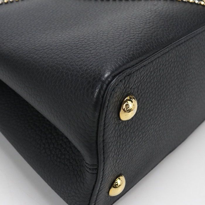 Louis Vuitton Capucines PM Taurillon Handbag Leather