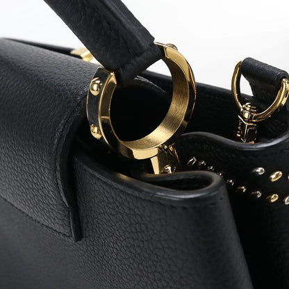 Louis Vuitton Capucines PM Taurillon Handbag Leather