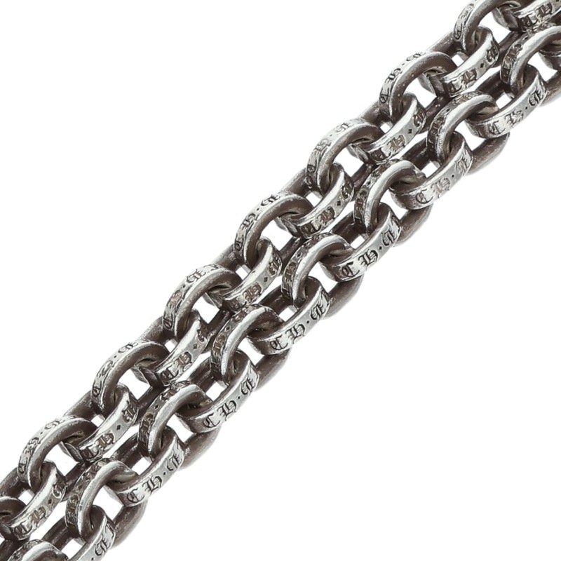Chrome Hearts Paper Chain 20 Silver Necklace