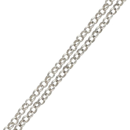 Chrome Hearts Neckchain Roll Chain Silver Necklace