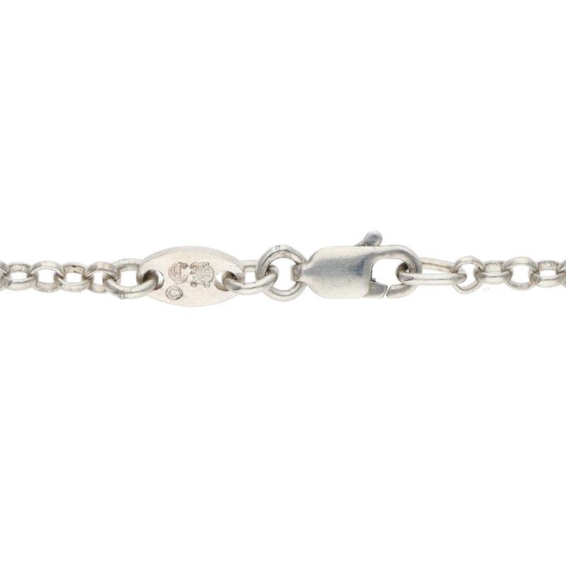 Chrome Hearts Neckchain Roll Chain Silver Necklace