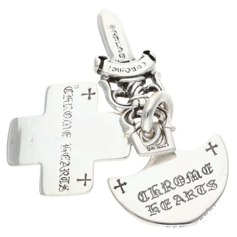Chrome Hearts Pendant Silver Necklace