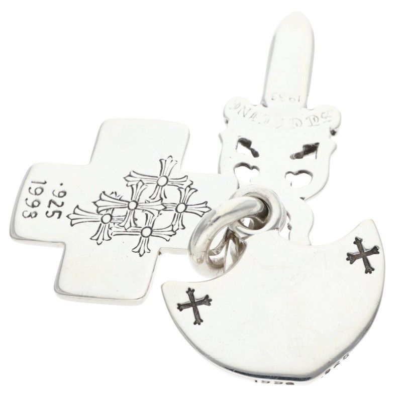 Chrome Hearts Pendant Silver Necklace