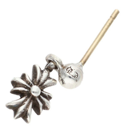 Chrome Hearts Tny CH Pls 1 Tiny Ech Plus Drop Silver Earrings