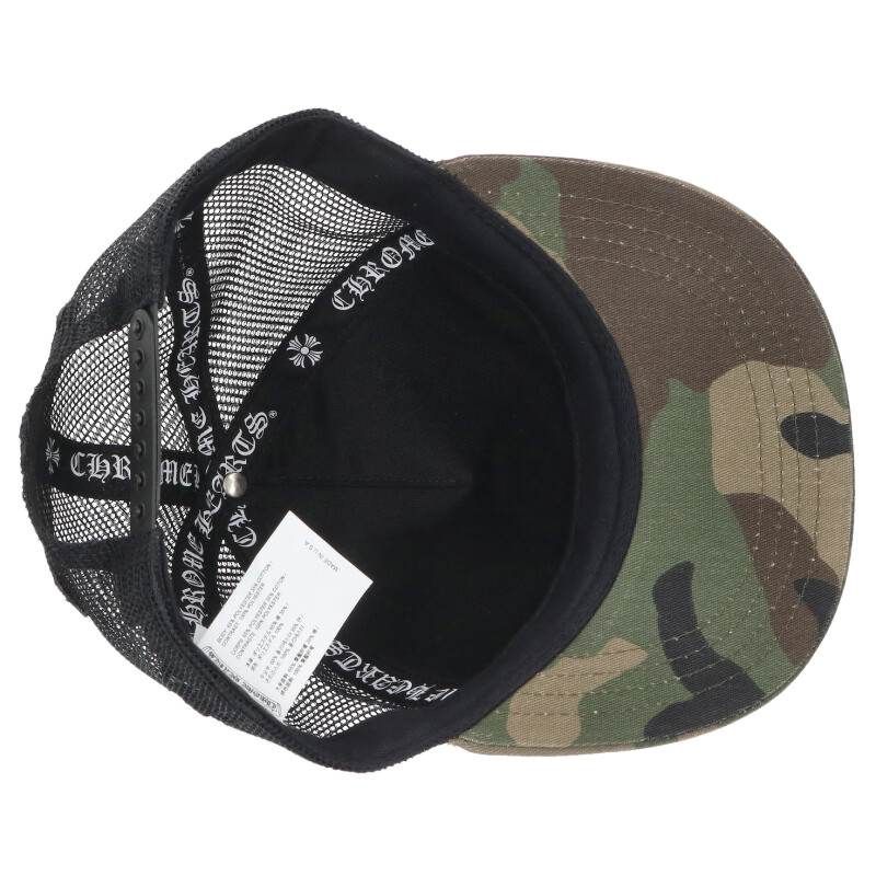 Chrome Hearts Trucker Cap CH Plus Patch Cross Ball Mesh Cap Hat
