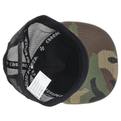 Chrome Hearts Trucker Cap CH Plus Patch Cross Ball Mesh Cap Hat