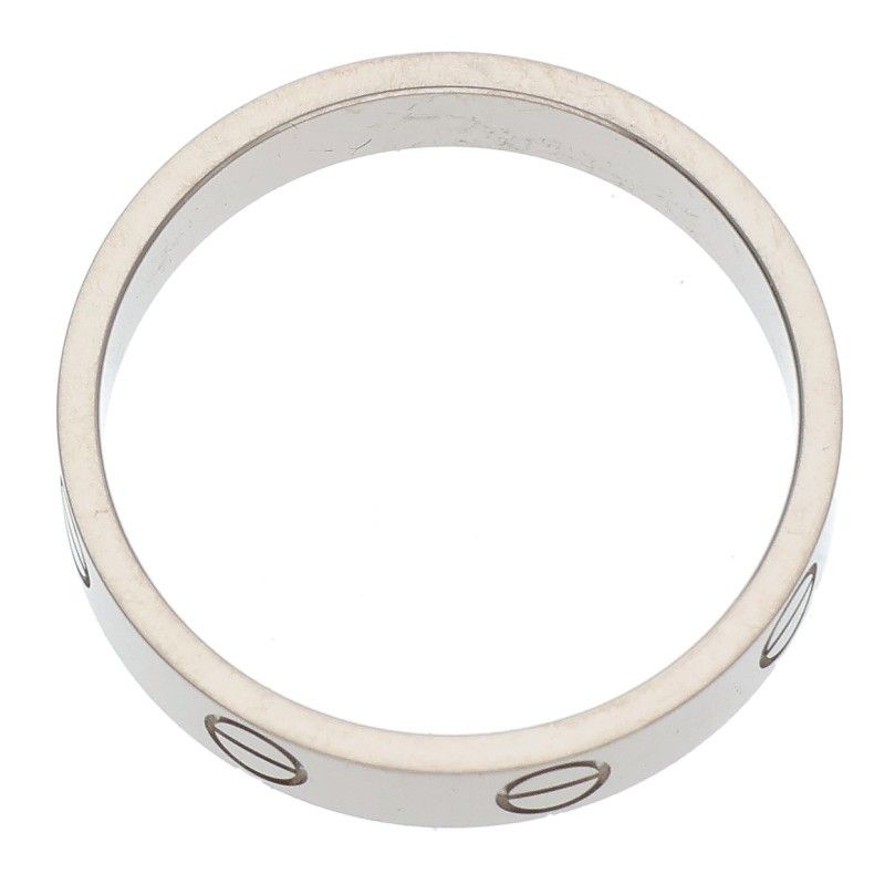 Cartier Mini Love Ring 18k White Gold Mini 53
