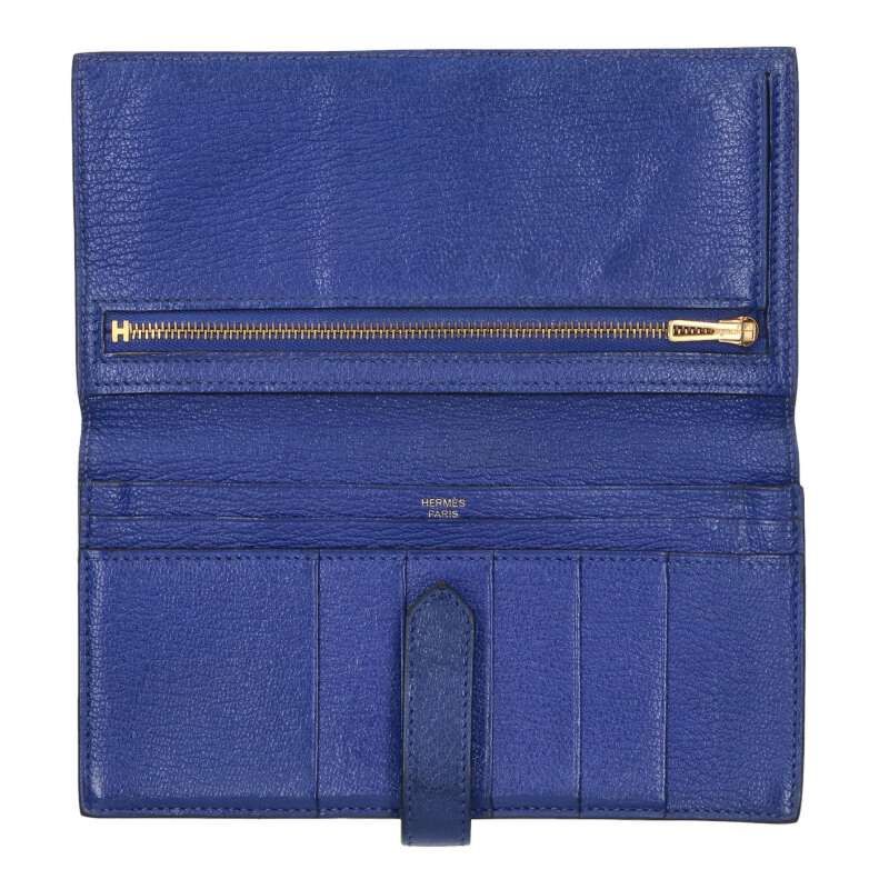 Hermes Bearn Souffle Chevre Wallet