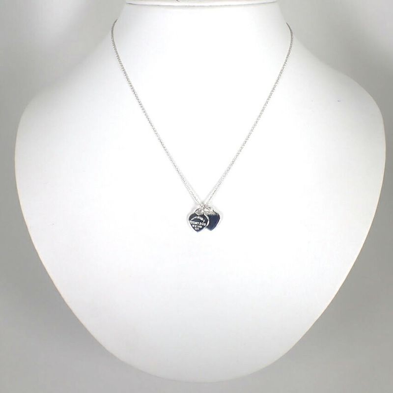 Tiffany & Co 925 Return to Double Pendant