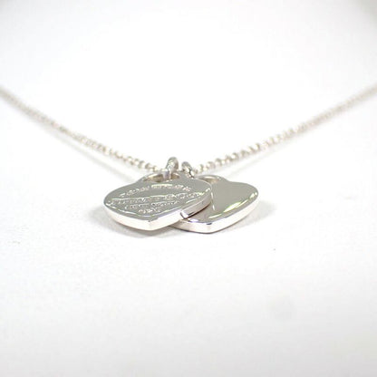 Tiffany & Co 925 Return to Double Pendant