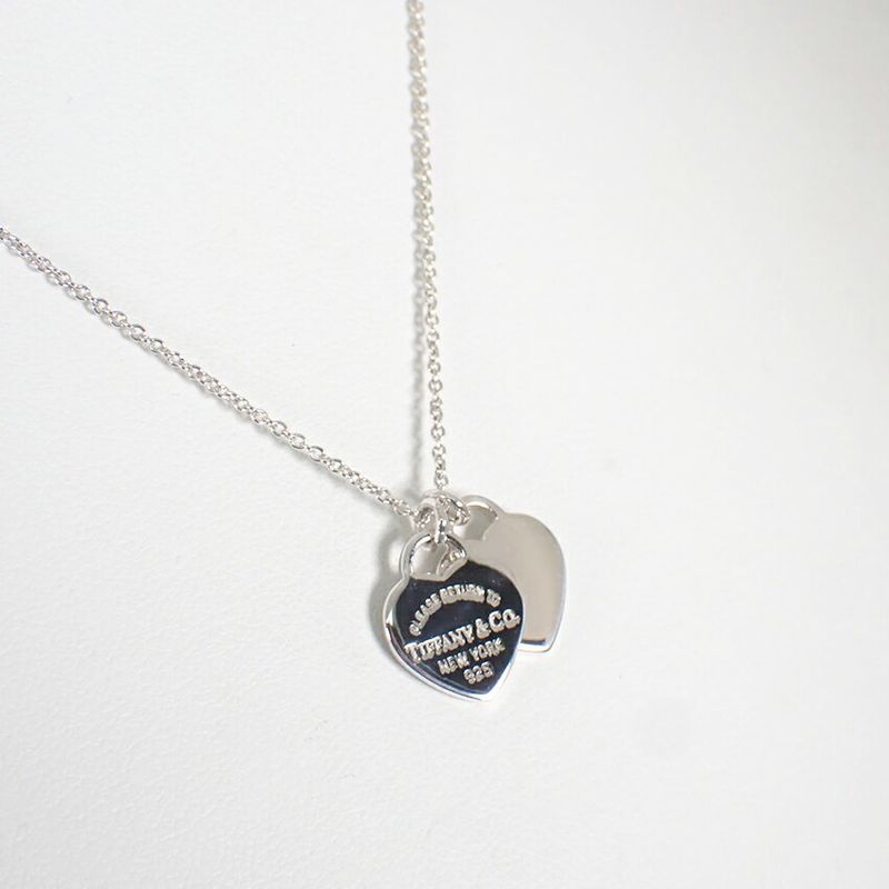 Tiffany & Co 925 Return to Double Pendant