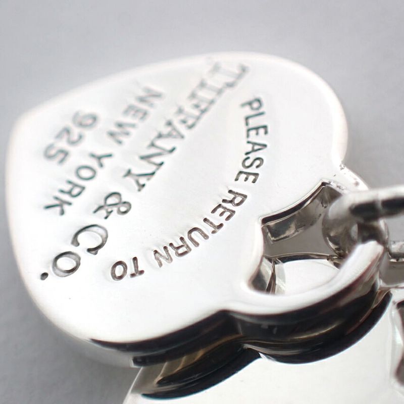 Tiffany & Co 925 Return to Double Pendant