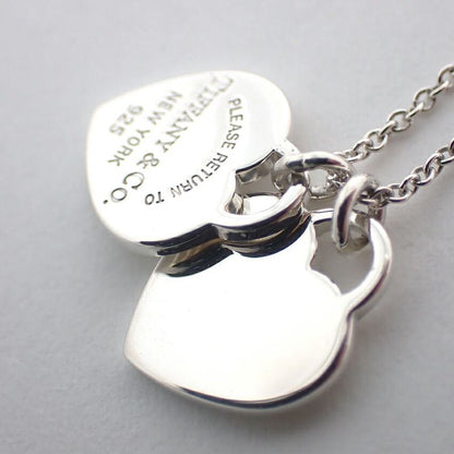 Tiffany & Co 925 Return to Double Pendant