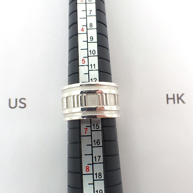 Tiffany & Co 925 Atlas Wide Ring