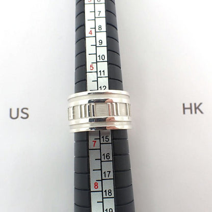 Tiffany & Co 925 Atlas Wide Ring