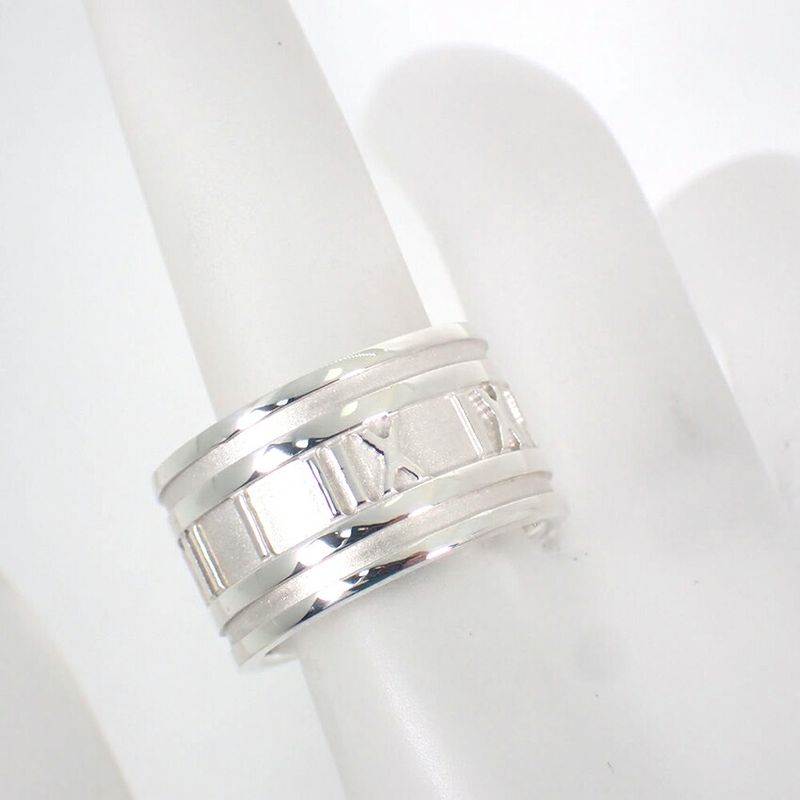 Tiffany & Co 925 Atlas Wide Ring