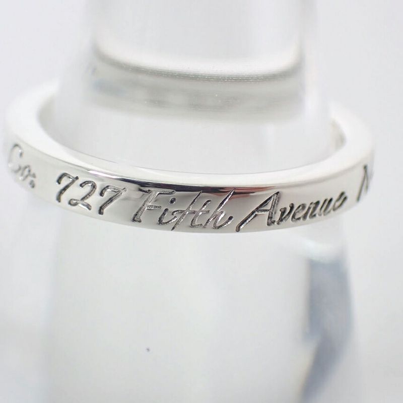 Tiffany & Co 925 Notes Narrow Ring