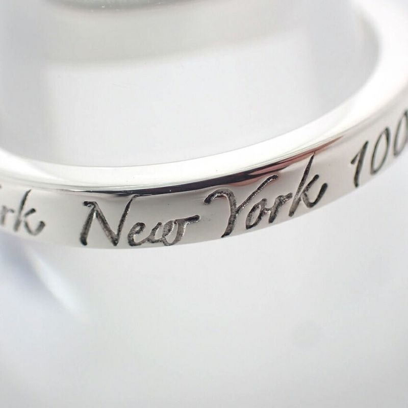 Tiffany & Co 925 Notes Narrow Ring