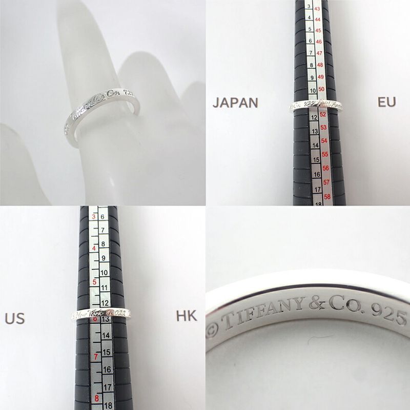 Tiffany & Co 925 Notes Narrow Ring