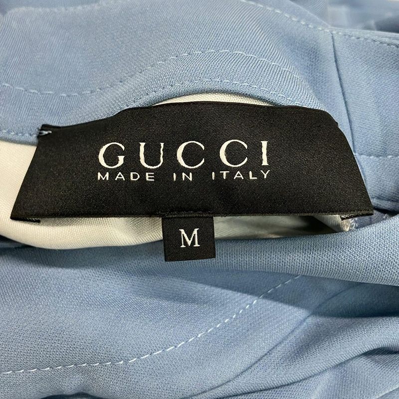 Gucci Dress M Light Blue Sleeveless