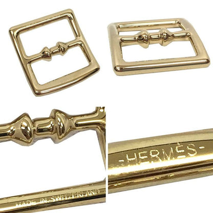 Hermes Scarf Ring Buckle Etriviere PM Gold