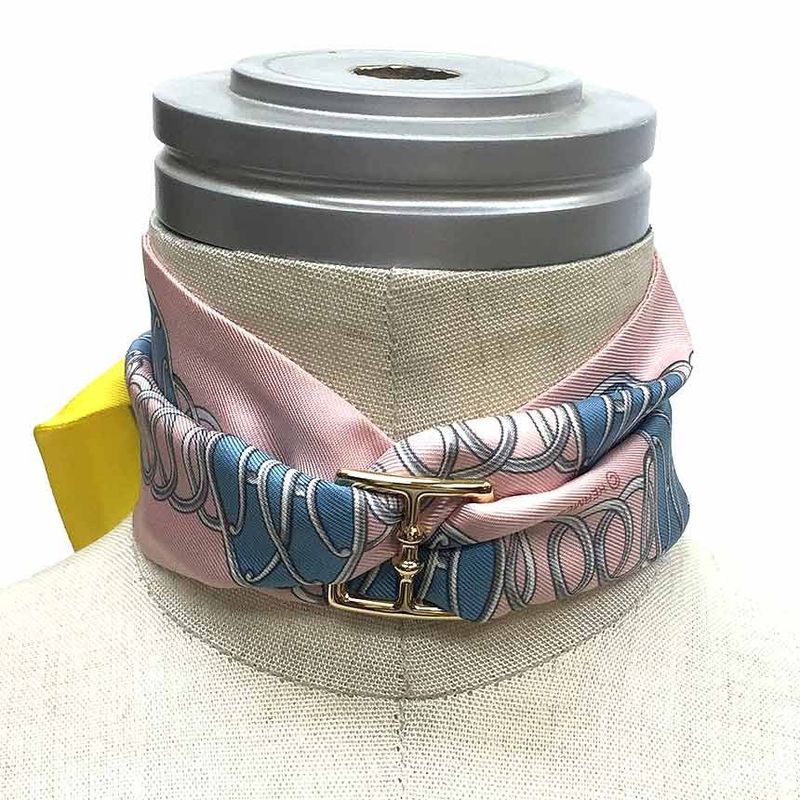 Hermes Scarf Ring Buckle Etriviere PM Gold