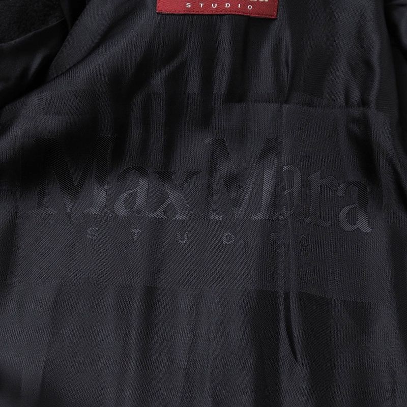 Max Mara Studio Coat 42 Stand Collar Different