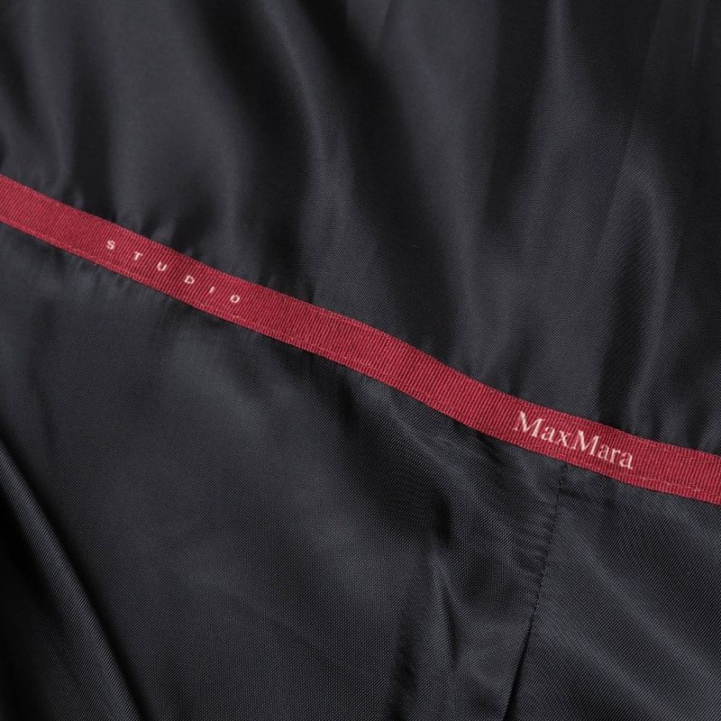 Max Mara Studio Coat 42 Stand Collar Different
