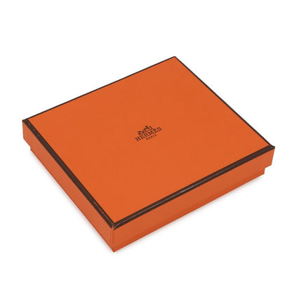 Hermes Trifold Wallet Charnier Compact Etoupe Silver Vo Madame
