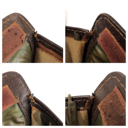 Gucci Vintage Sherry Line Beige Brown GG Supreme Canvas Clutch