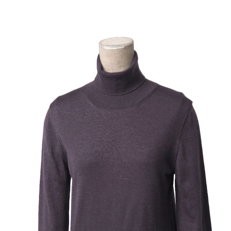Hermes Sweater SM Cashmere Silk Turtleneck Long Sleeve Knit