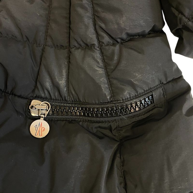 Moncler Mon Cles le Tanukifa Hermilne Nylon Down Jacket Black