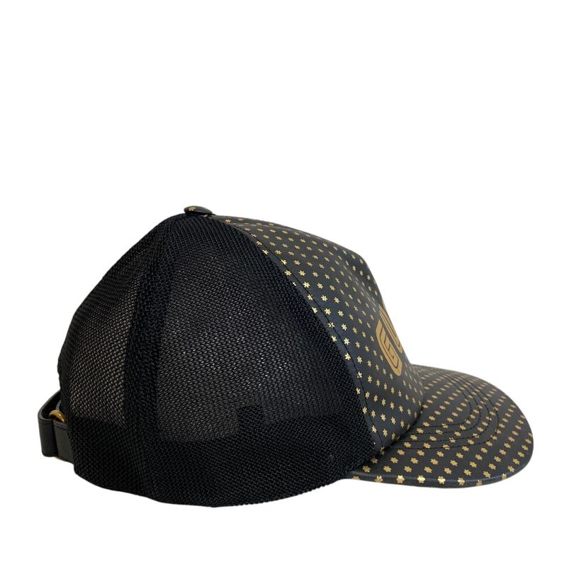 Gucci Guccy Lambskin Cap Black Hat