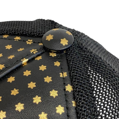 Gucci Guccy Lambskin Cap Black Hat