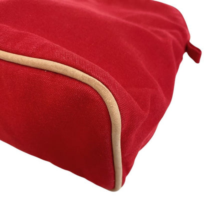 Hermes Bolide Pouch GM Canvas Red